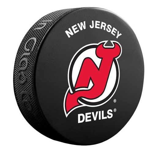 Jersey Devils Souvenir Team Hockey Puck 